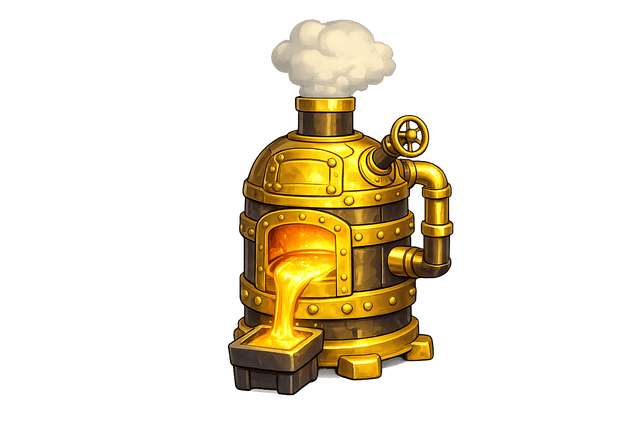 Gold foundry